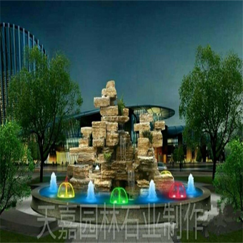 河北水幕墙喷泉设计